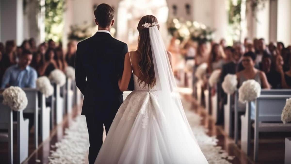 Une maîtresse en robe blanche interrompt un mariage pour « avertir la mariée »