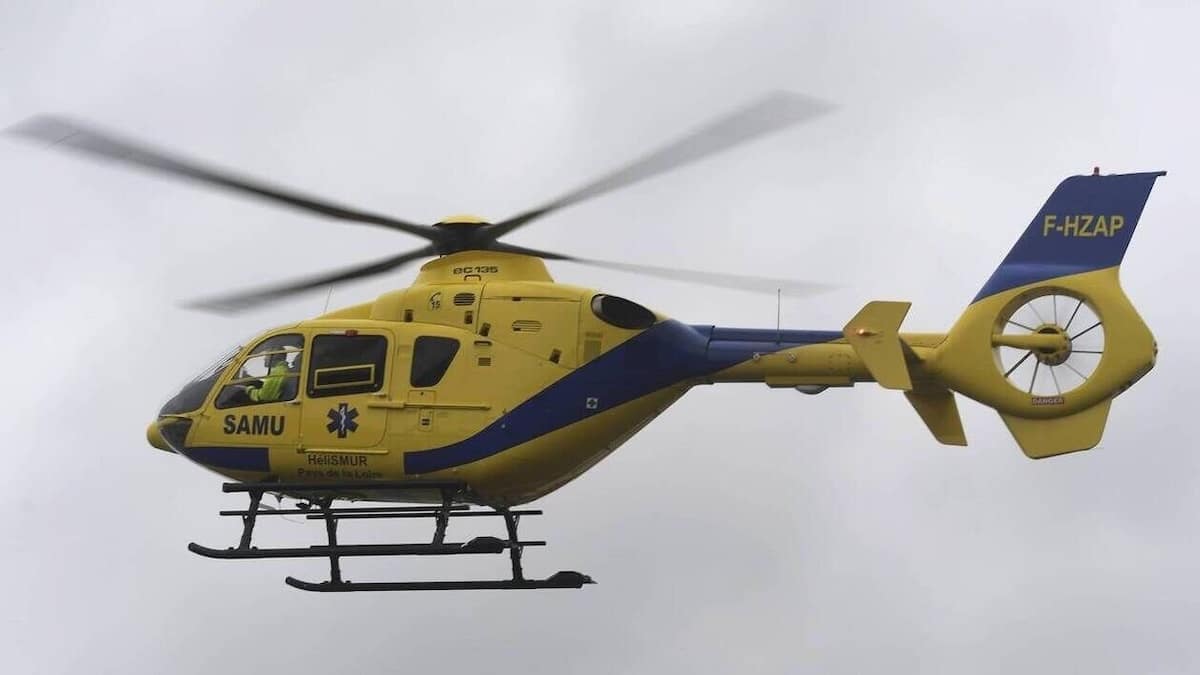 Accident de la route en Sarthe : un homme gravement blessé héliporté vers Angers