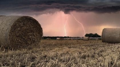 Deuxième moitié de juillet : entre canicule et orages spectaculaires