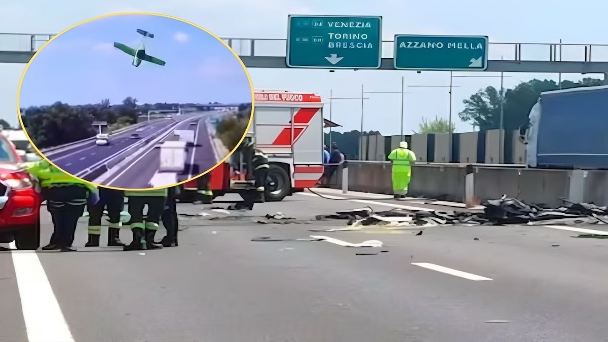 Tragédie à Azzano Mela : un petit avion s’écrase, deux personnes perdent la vie