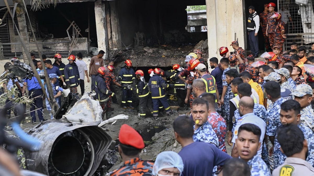 Un avion militaire s'écrase sur une école : après 20 victimes